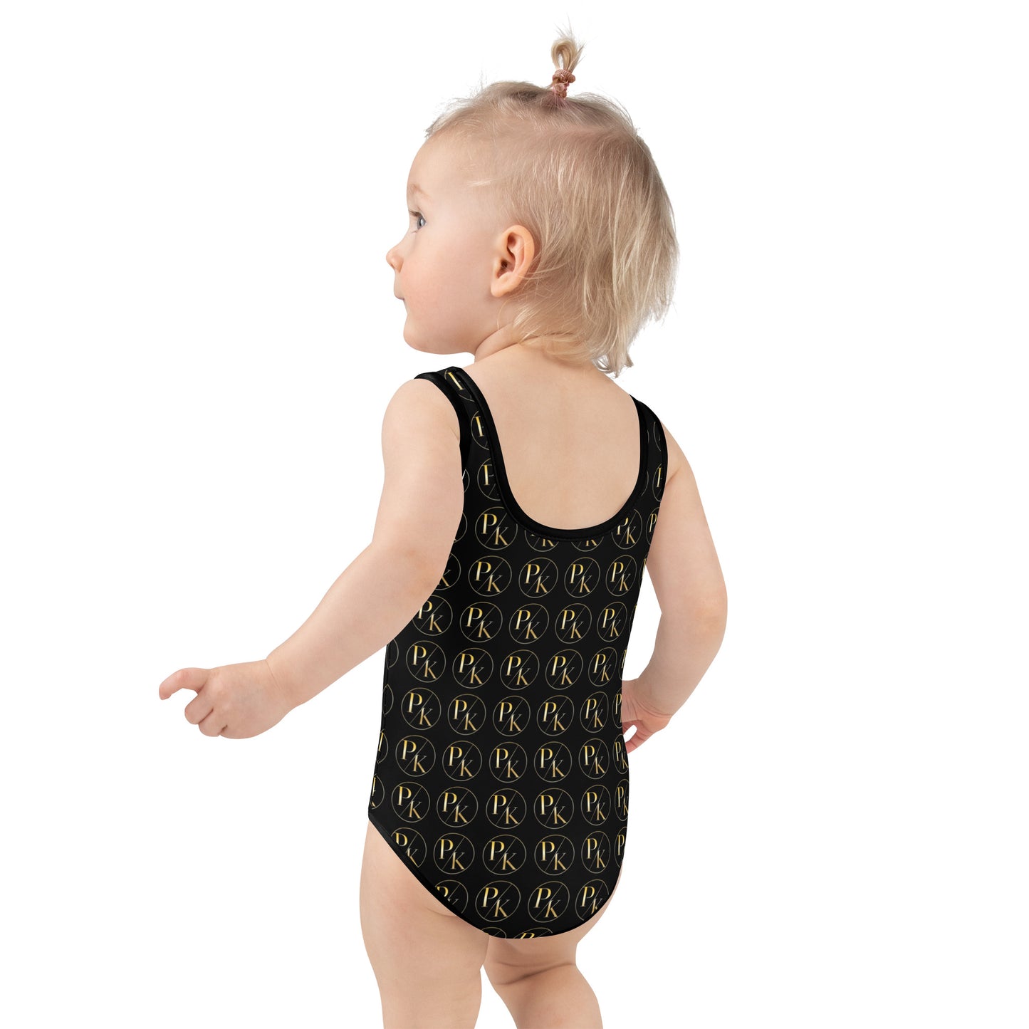Monogram UPF 38-40 Kids Swimsuit - PhillipK & Co.