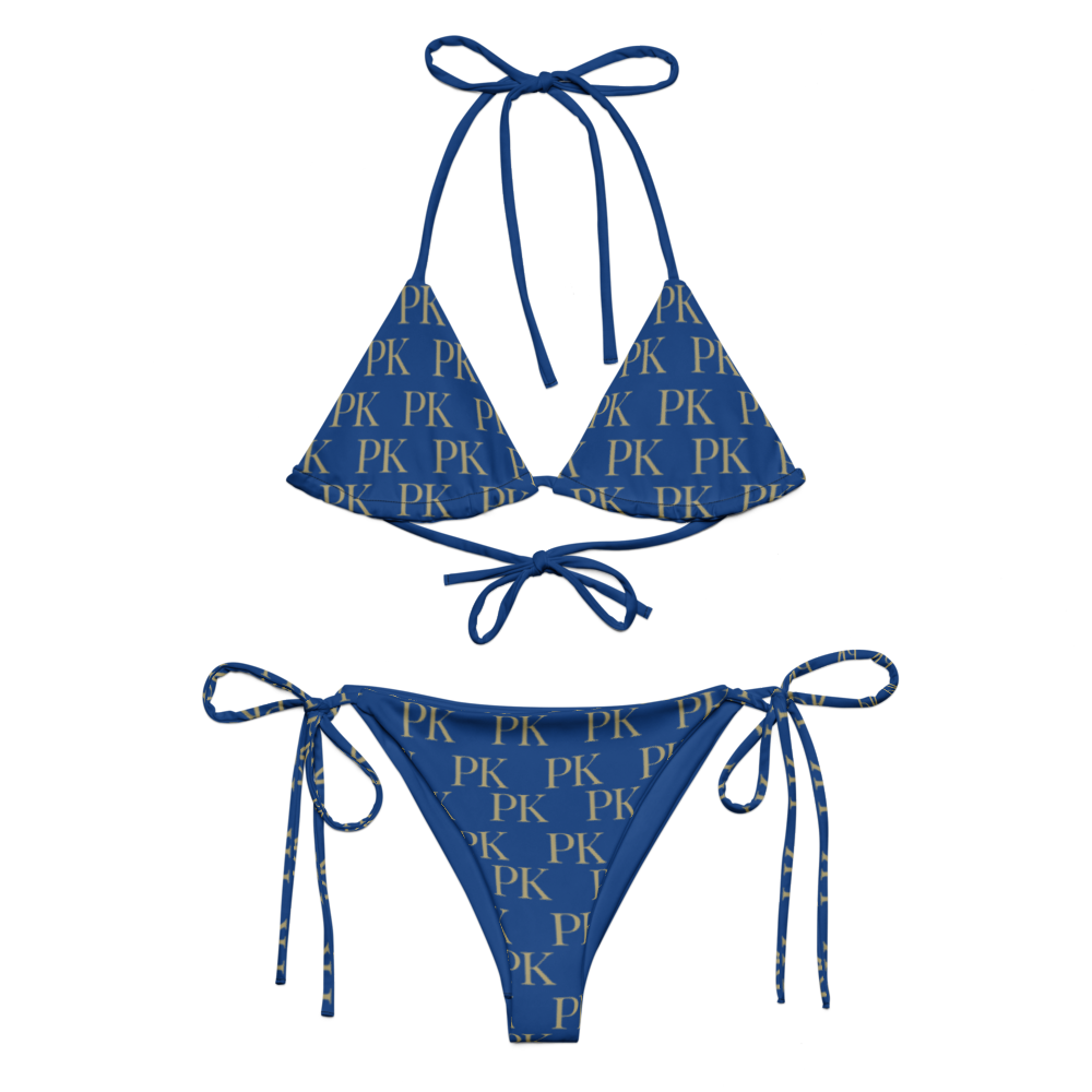 Signature Print Recycled String Bikini -Limited Edition