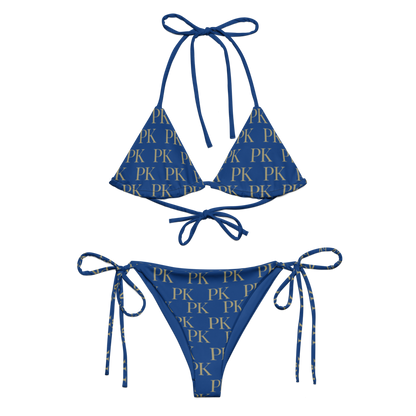 Signature Print Recycled String Bikini -Limited Edition