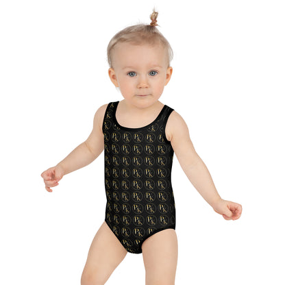 Monogram UPF 38-40 Kids Swimsuit - PhillipK & Co.