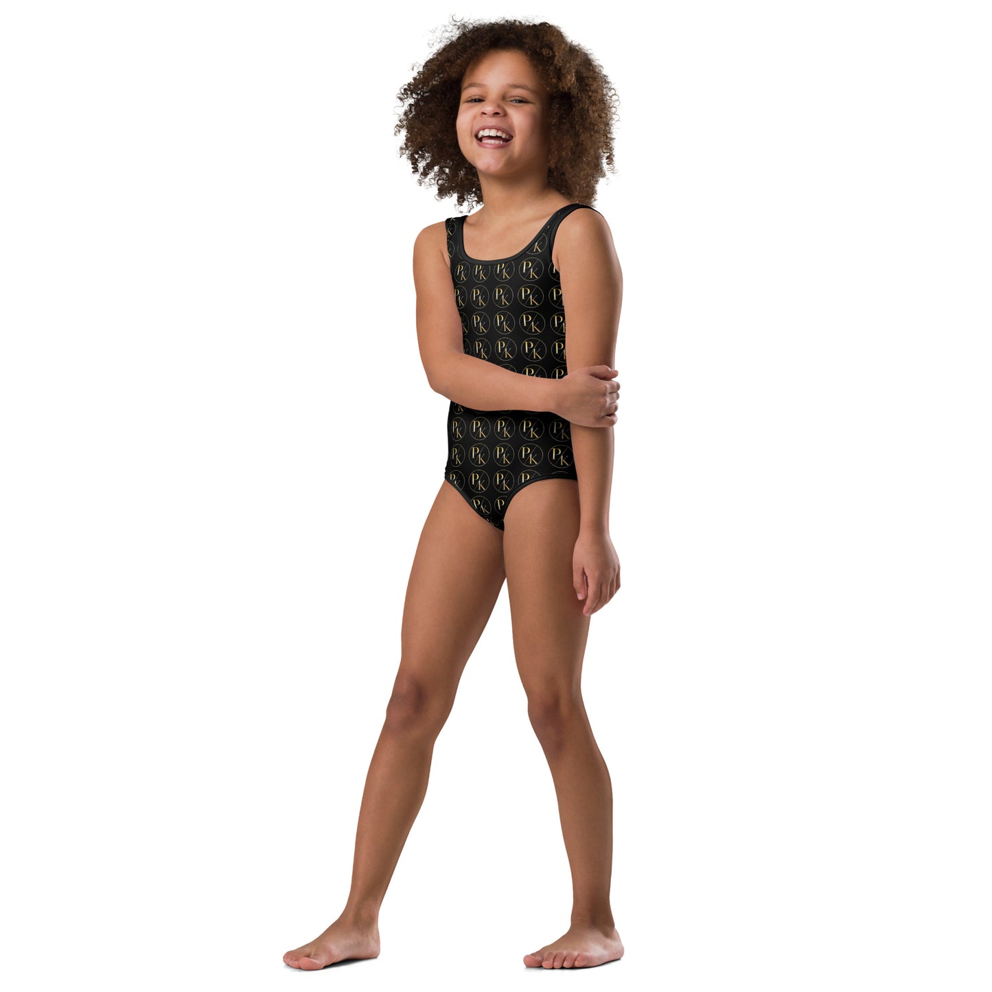Monogram UPF 38-40 Kids Swimsuit - PhillipK & Co.