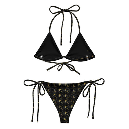 Monogram UPF 50+ Recycled String Bikini - PhillipK & Co.