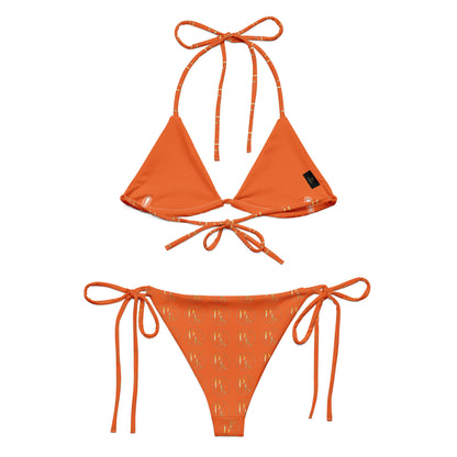 Monogram UPF 50+ Recycled String Bikini - PhillipK & Co.