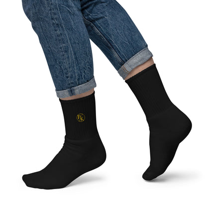 Monogram Embroidered Socks - PhillipK & Co.