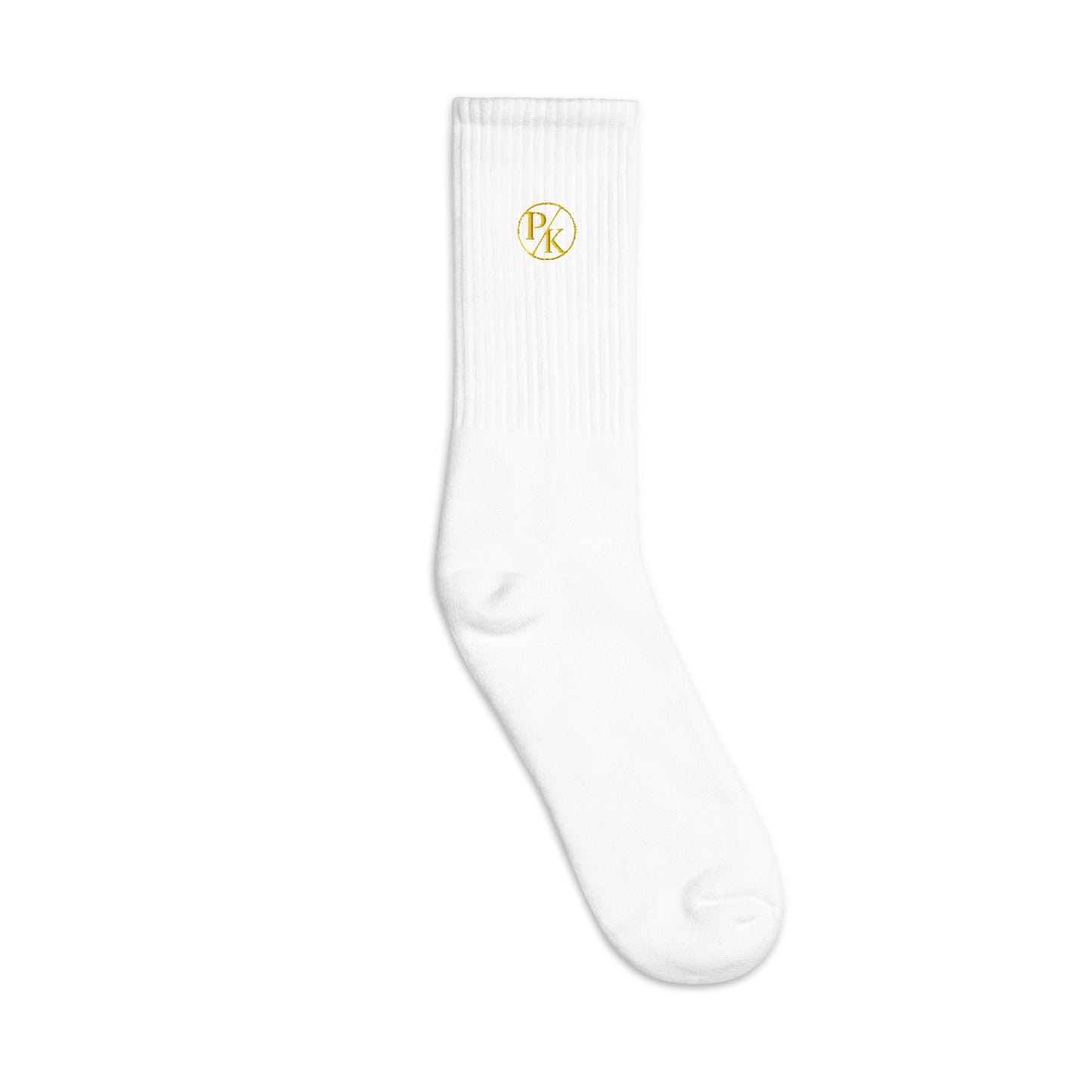 Monogram Embroidered Socks - PhillipK & Co.