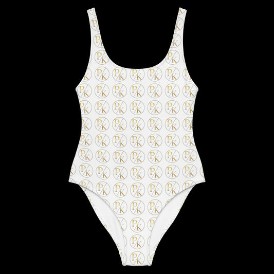 Monogram One-Piece Swimsuit - PhillipK & Co.