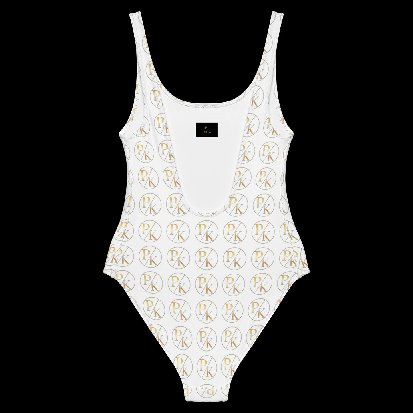 Monogram One-Piece Swimsuit - PhillipK & Co.