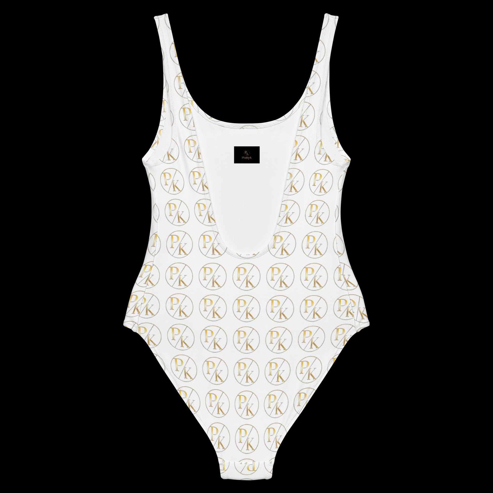 Monogram One-Piece Swimsuit - PhillipK & Co.