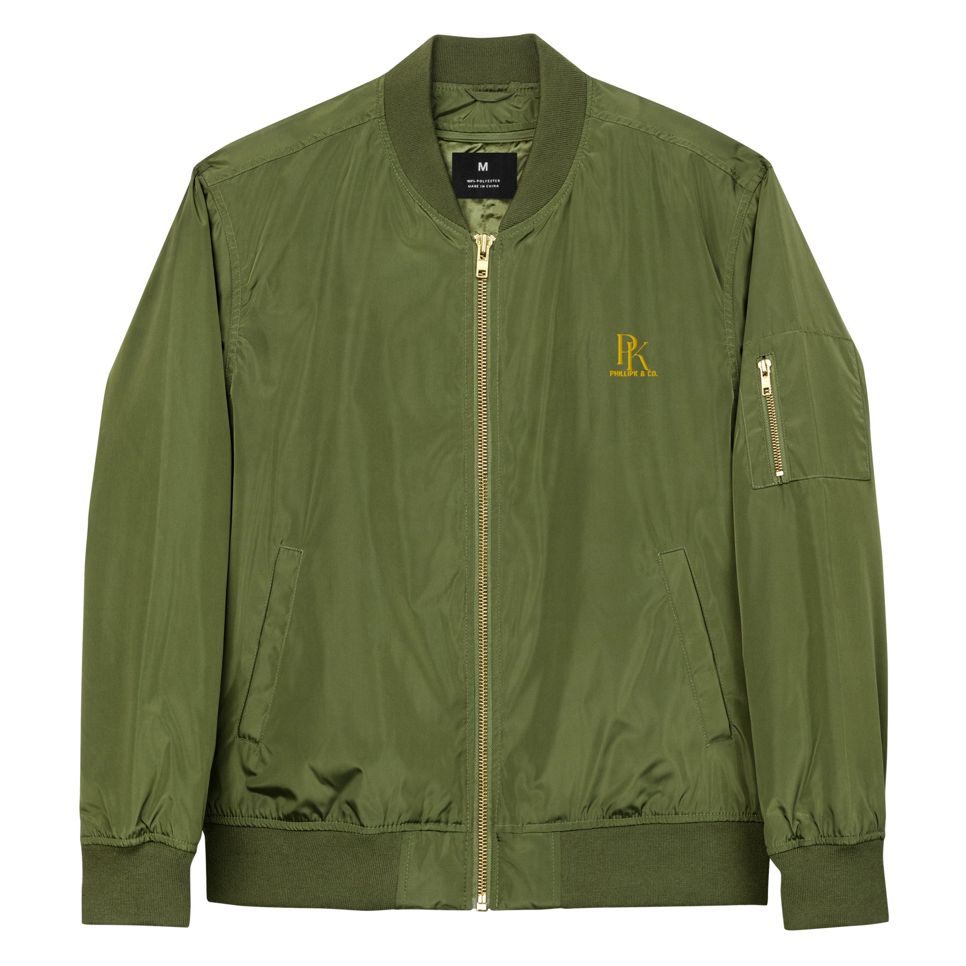 Premium recycled bomber jacket - PhillipK & Co.