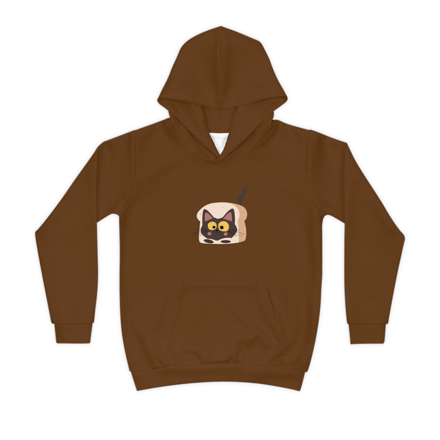 Cute Cat Bread Children's Hoodie - PhillipK & Co.