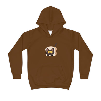 Cute Cat Bread Children's Hoodie - PhillipK & Co.