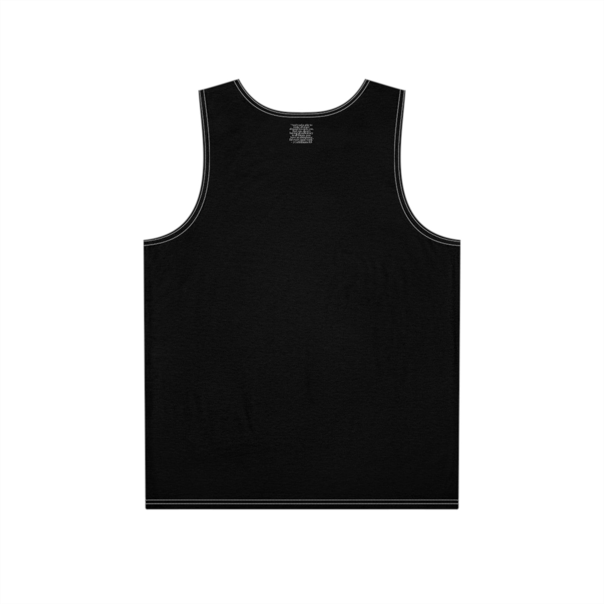 Men's Black Paris Tank Top - PhillipK & Co.
