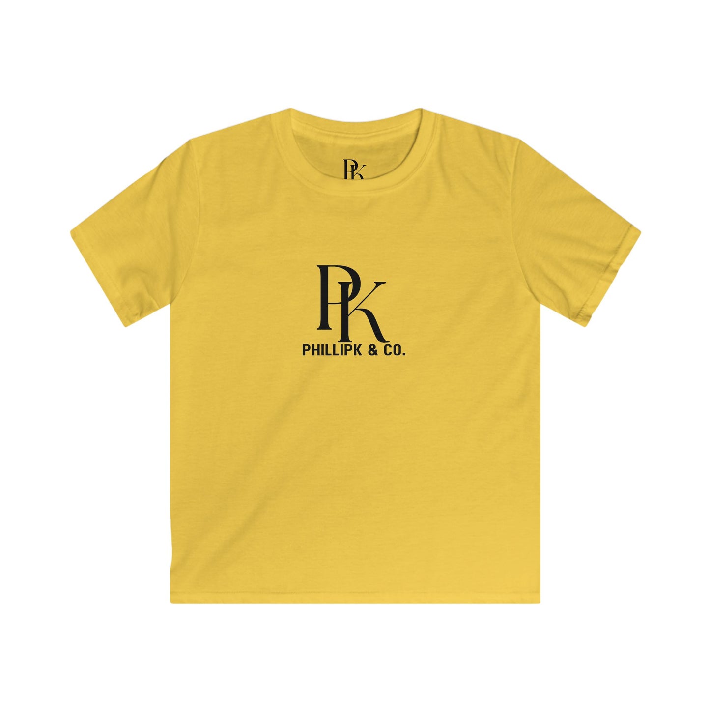 Softstyle Tee with PHILLIPK & CO. Logo - PhillipK & Co.
