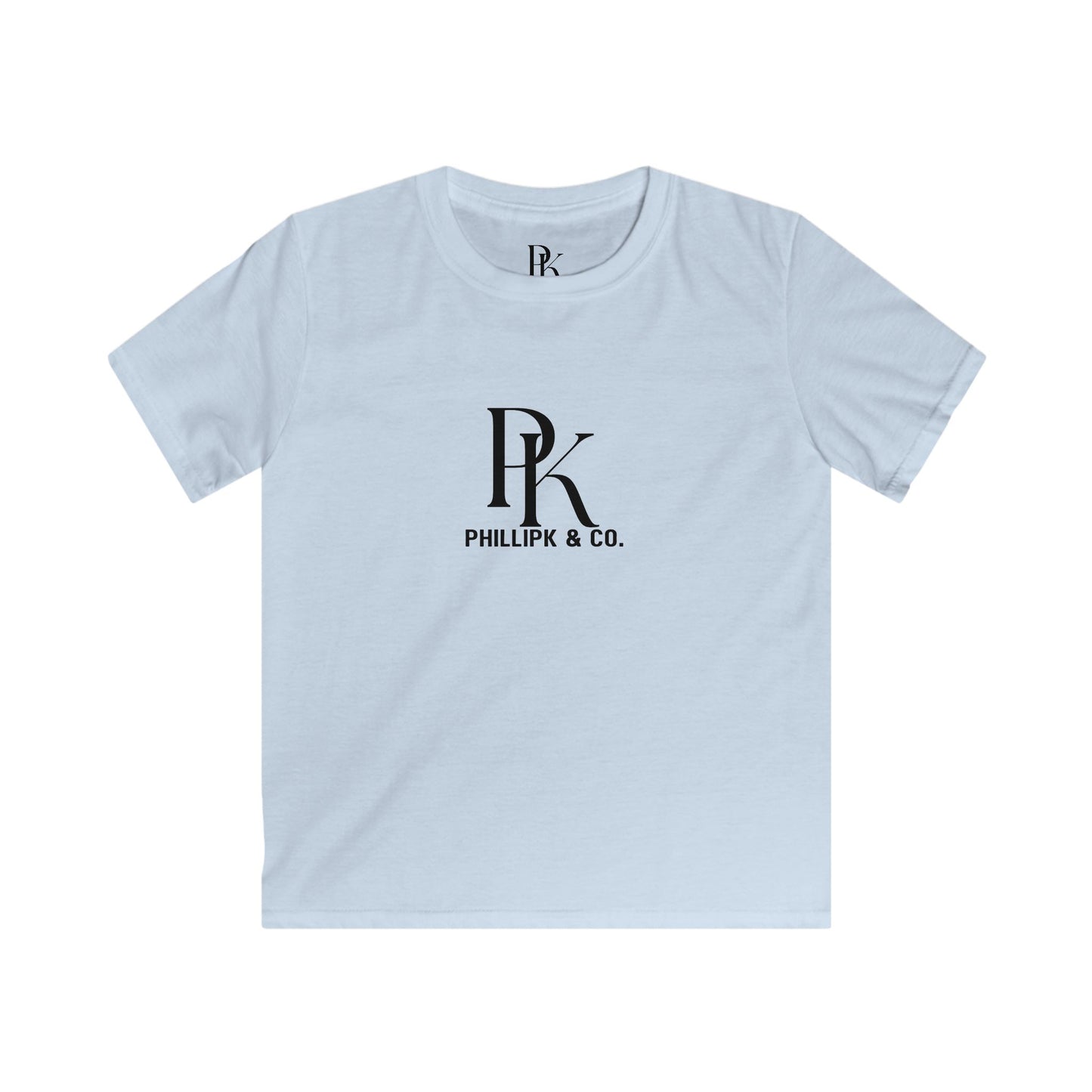Softstyle Tee with PHILLIPK & CO. Logo - PhillipK & Co.