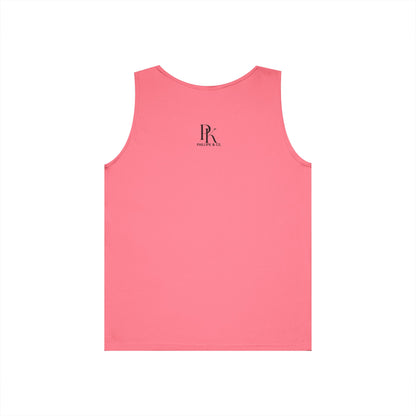 Retro Cassette Tape Heavy Cotton Tank Top - PhillipK & Co.