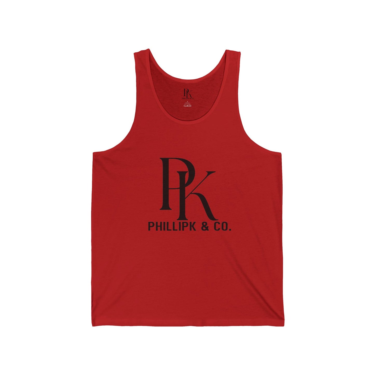 Jersey Tank with PhillpK & Co. Logo - PhillipK & Co.