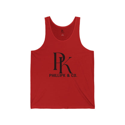 Jersey Tank with PhillpK & Co. Logo - PhillipK & Co.