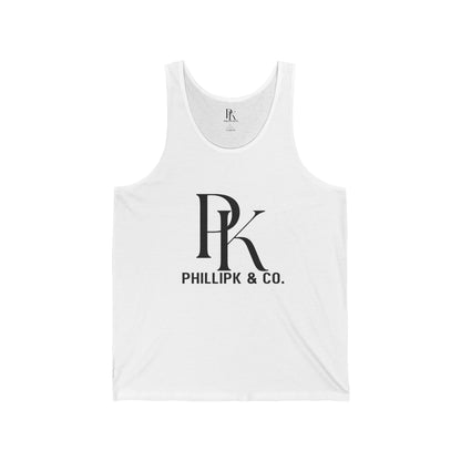 Jersey Tank with PhillpK & Co. Logo - PhillipK & Co.