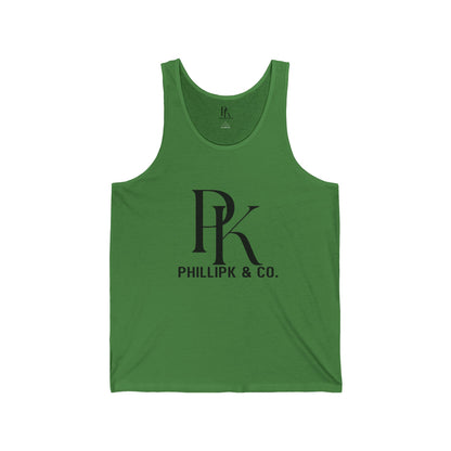 Jersey Tank with PhillpK & Co. Logo - PhillipK & Co.