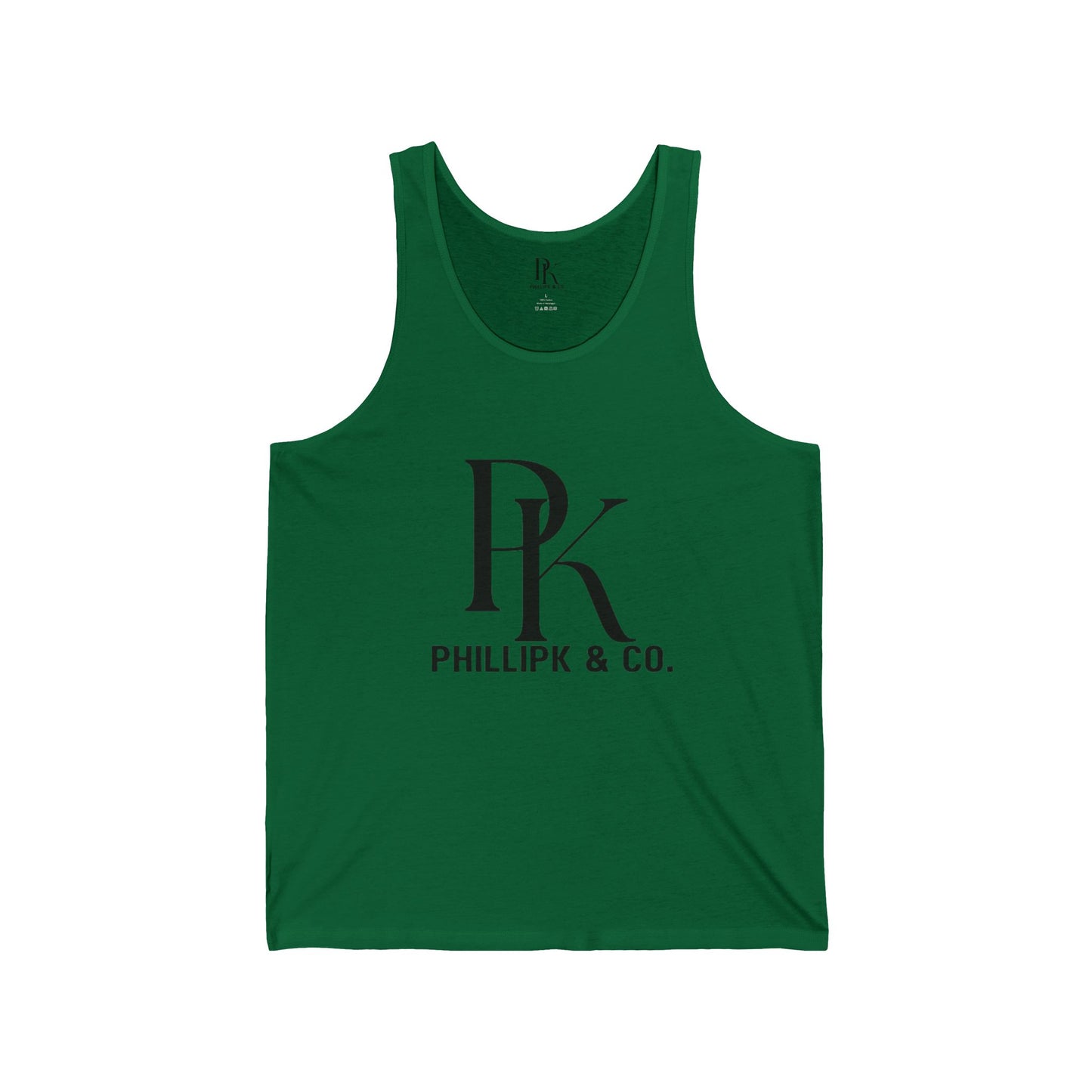 Jersey Tank with PhillpK & Co. Logo - PhillipK & Co.