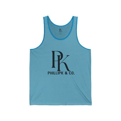 Jersey Tank with PhillpK & Co. Logo - PhillipK & Co.