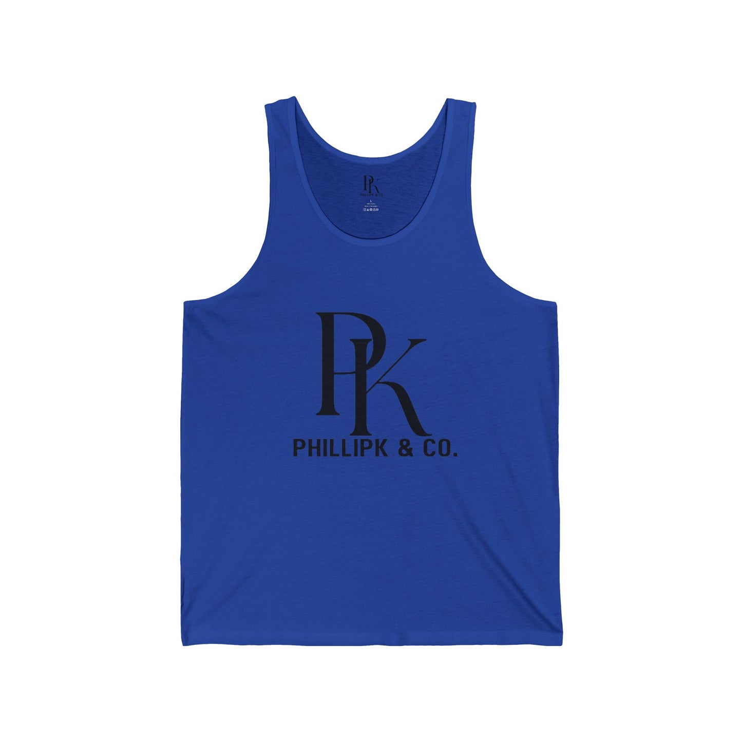 Jersey Tank with PhillpK & Co. Logo - PhillipK & Co.