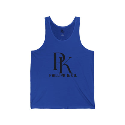Jersey Tank with PhillpK & Co. Logo - PhillipK & Co.