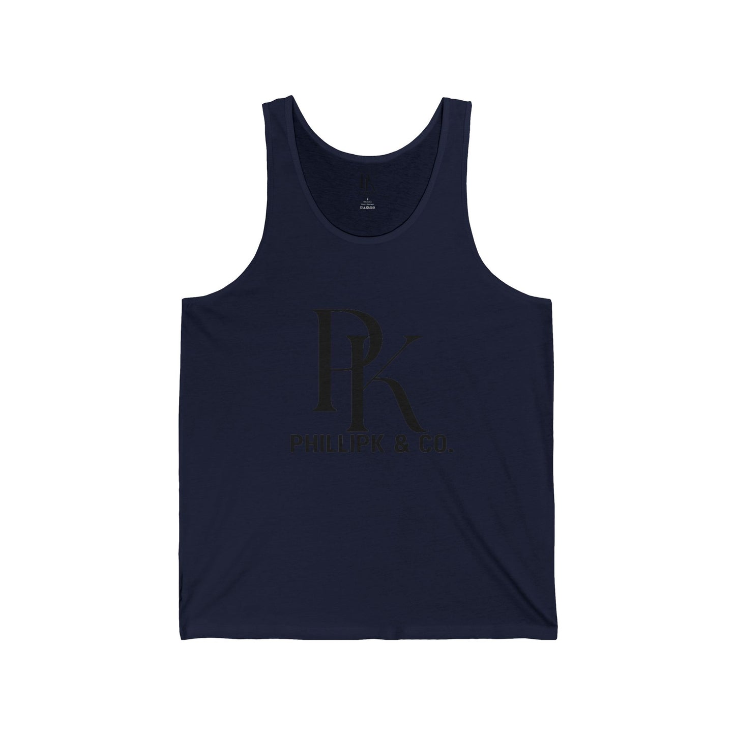 Jersey Tank with PhillpK & Co. Logo - PhillipK & Co.
